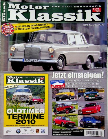 Deckblatt Motor Klassik (04/2010)